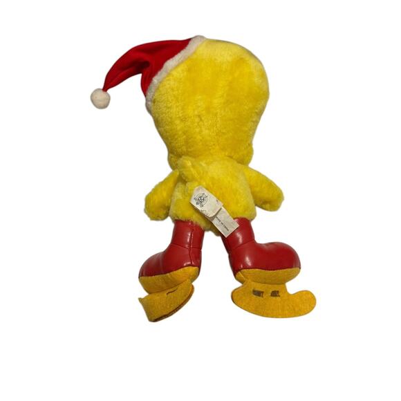 Looney Tunes 1997 Tweety Ice Skating Christmas Hat Stuffed Plush Doll Toy 10” - Picture 4 of 11